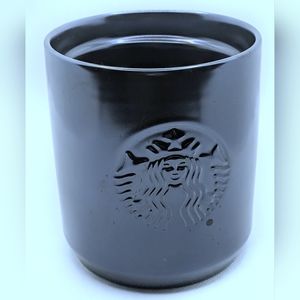 NEW NWT Starbuck's Coffee Cup with swivel lid Dark luminescent Purple 8 Oz.